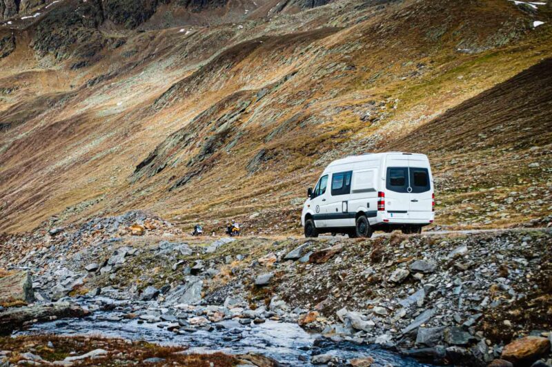 Timmelsjoch mit dem Wohnmobil