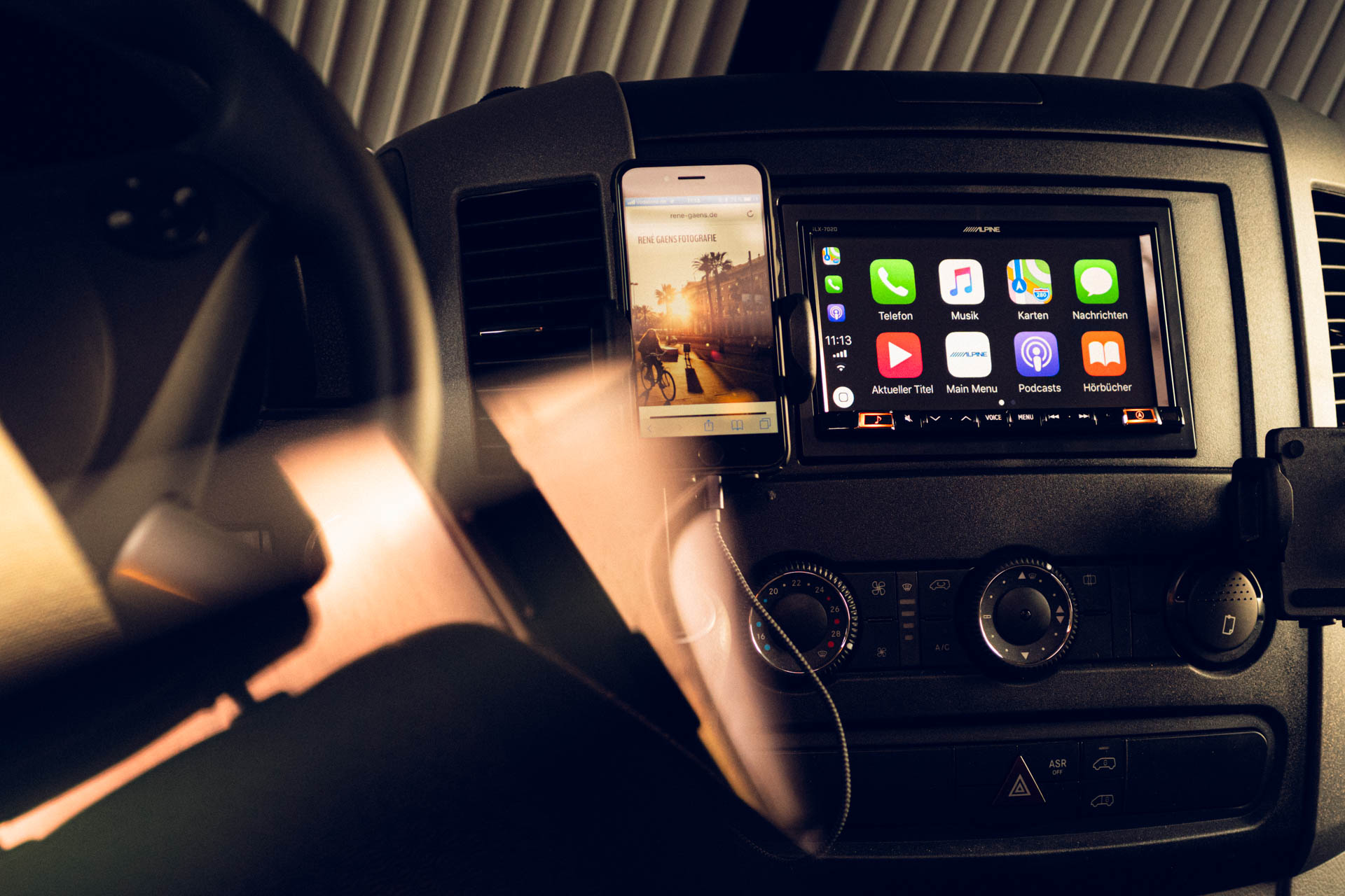 Apple CarPlay im Wohnmobil.