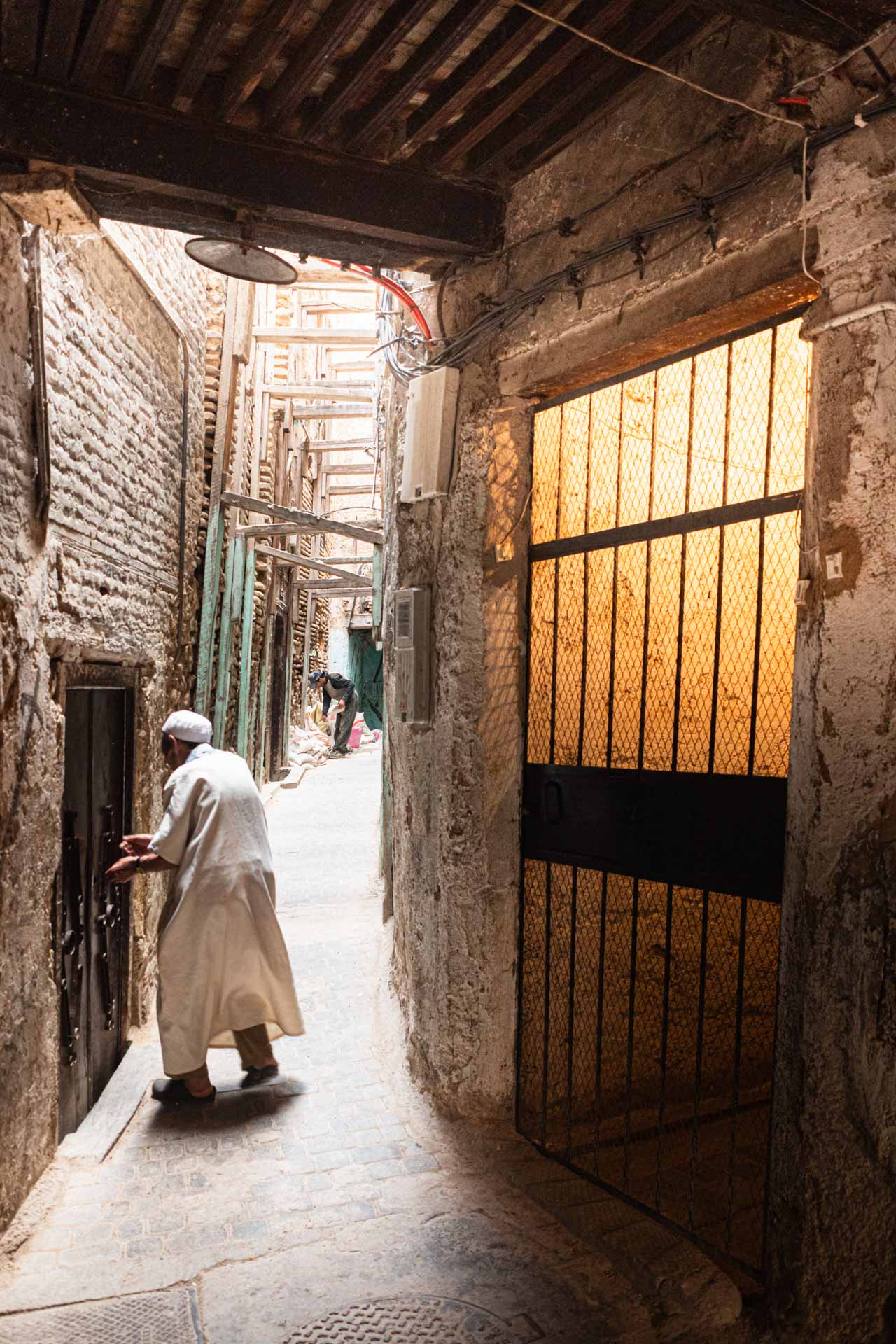 Alter Mann in Medina