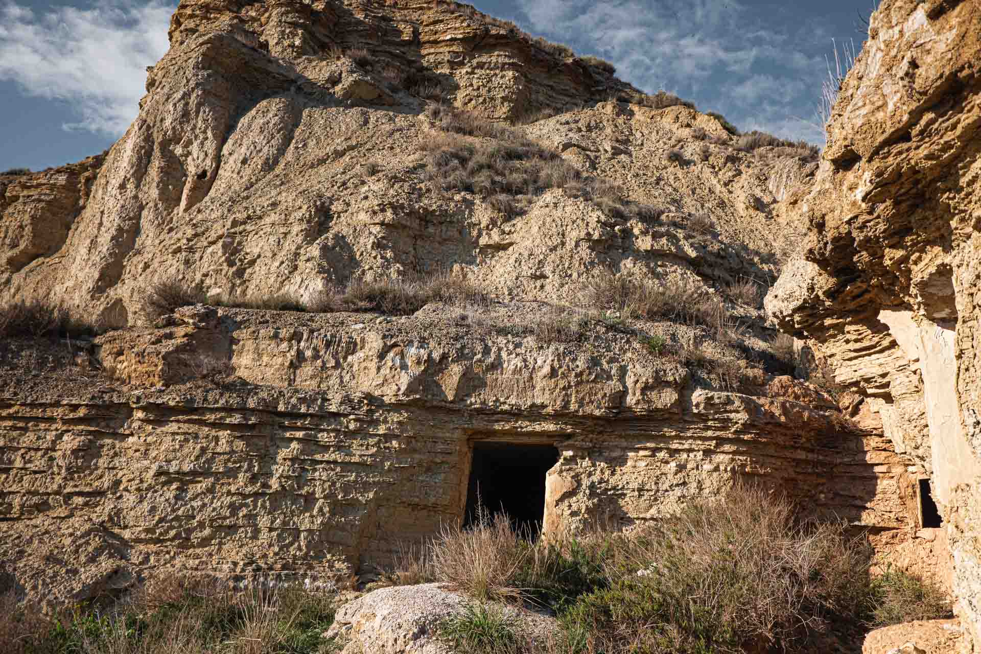 Eingang Höhlenwohnung