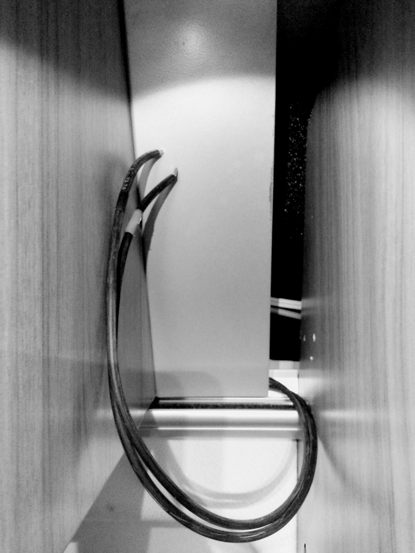 verlegtes Kabel