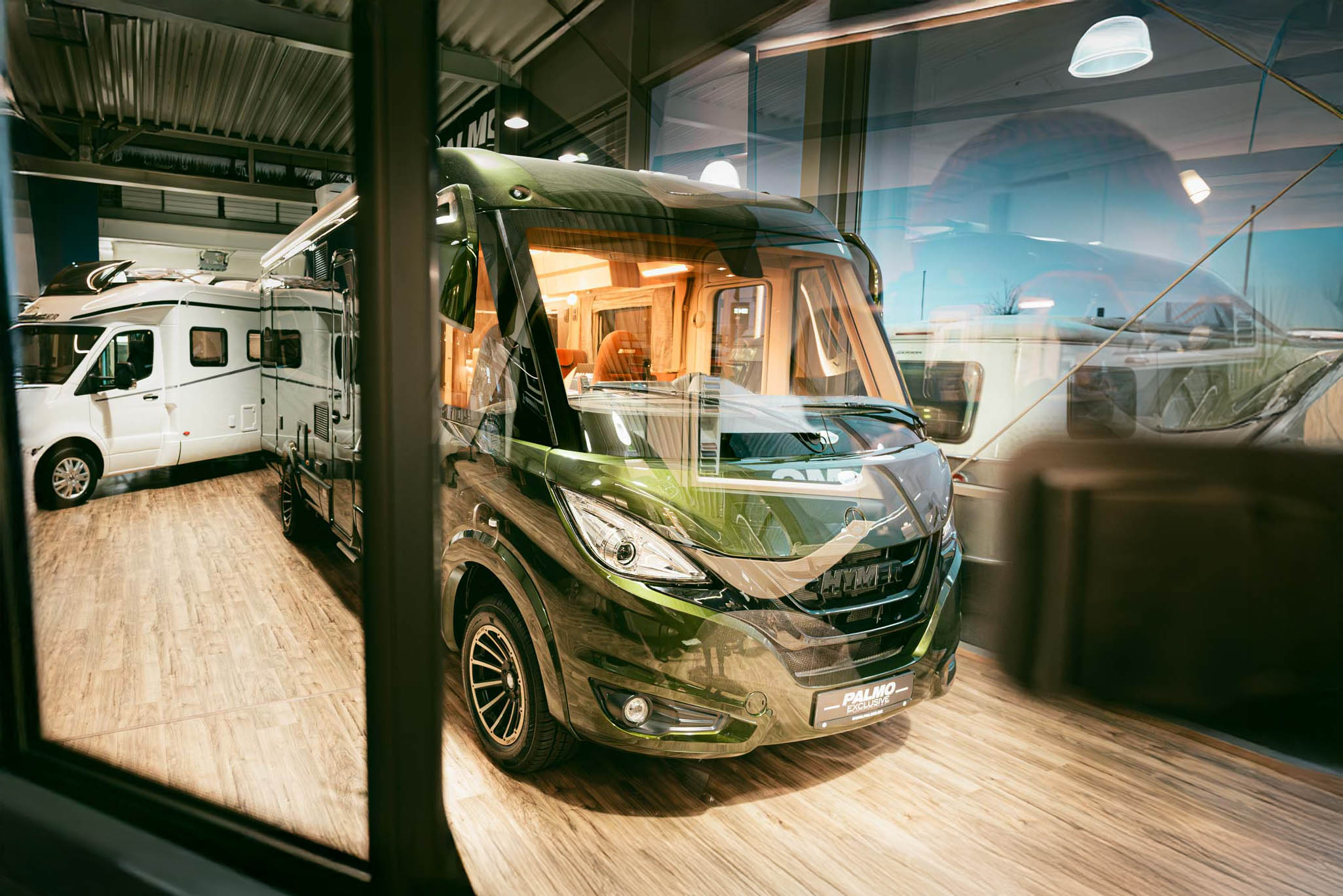 Hymer B-KLASSE MASTERLINE 780 – AMG OLIVIN-GRÜN