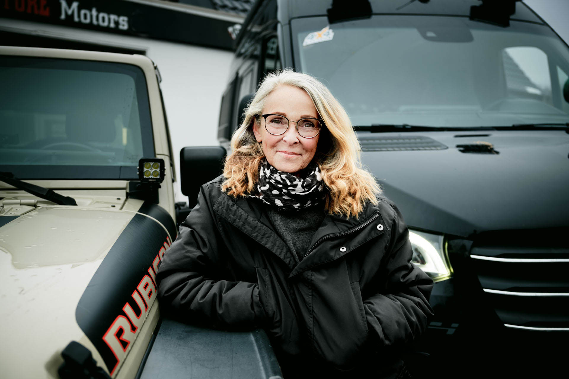 Nimmt Heike Rosenthal lieber den Jeep oder Hymer Grand Canyon S 4x4?