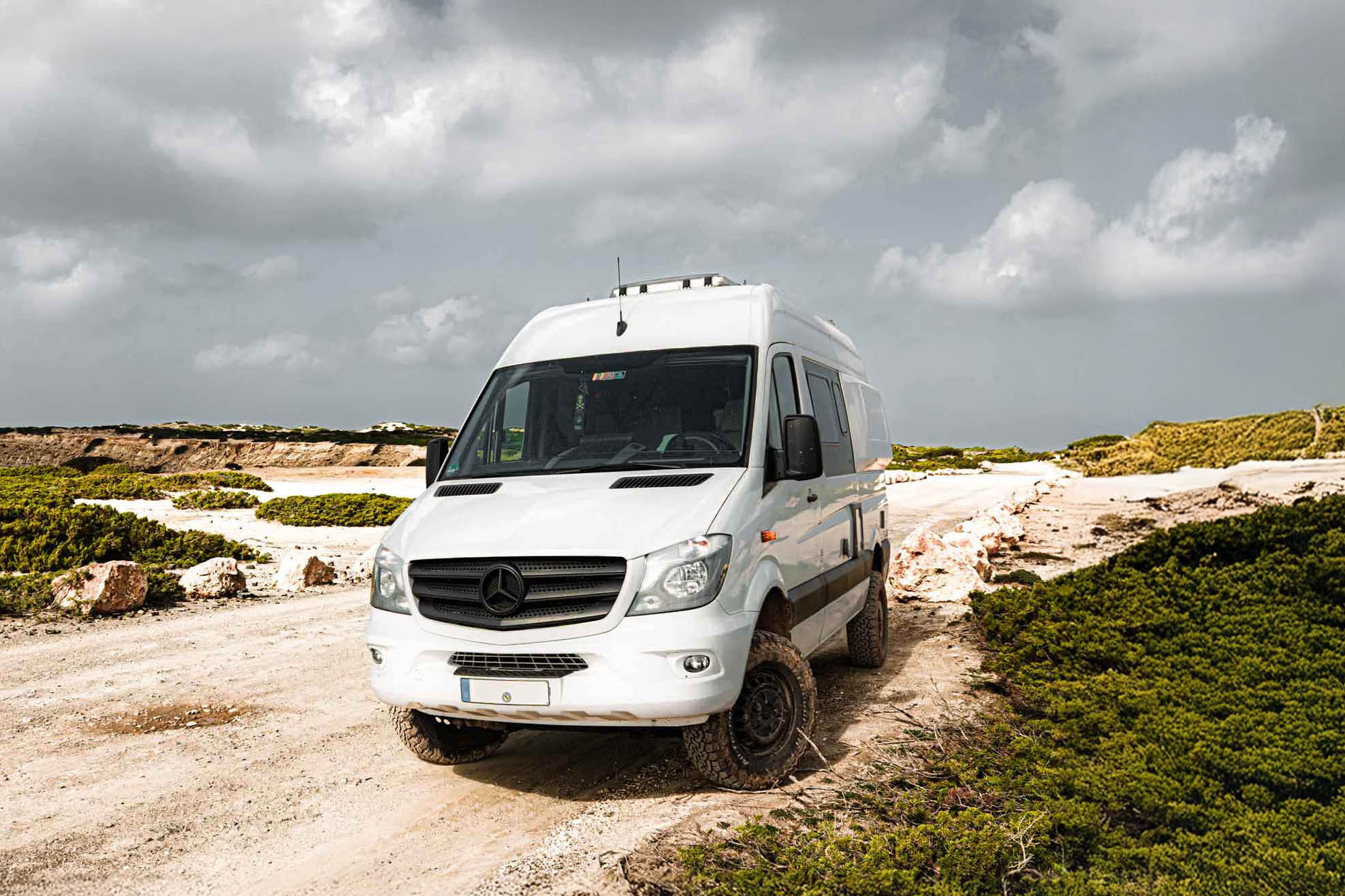 Wohnmobil auf Basis Mercedes-Benz Sprinter 4×4